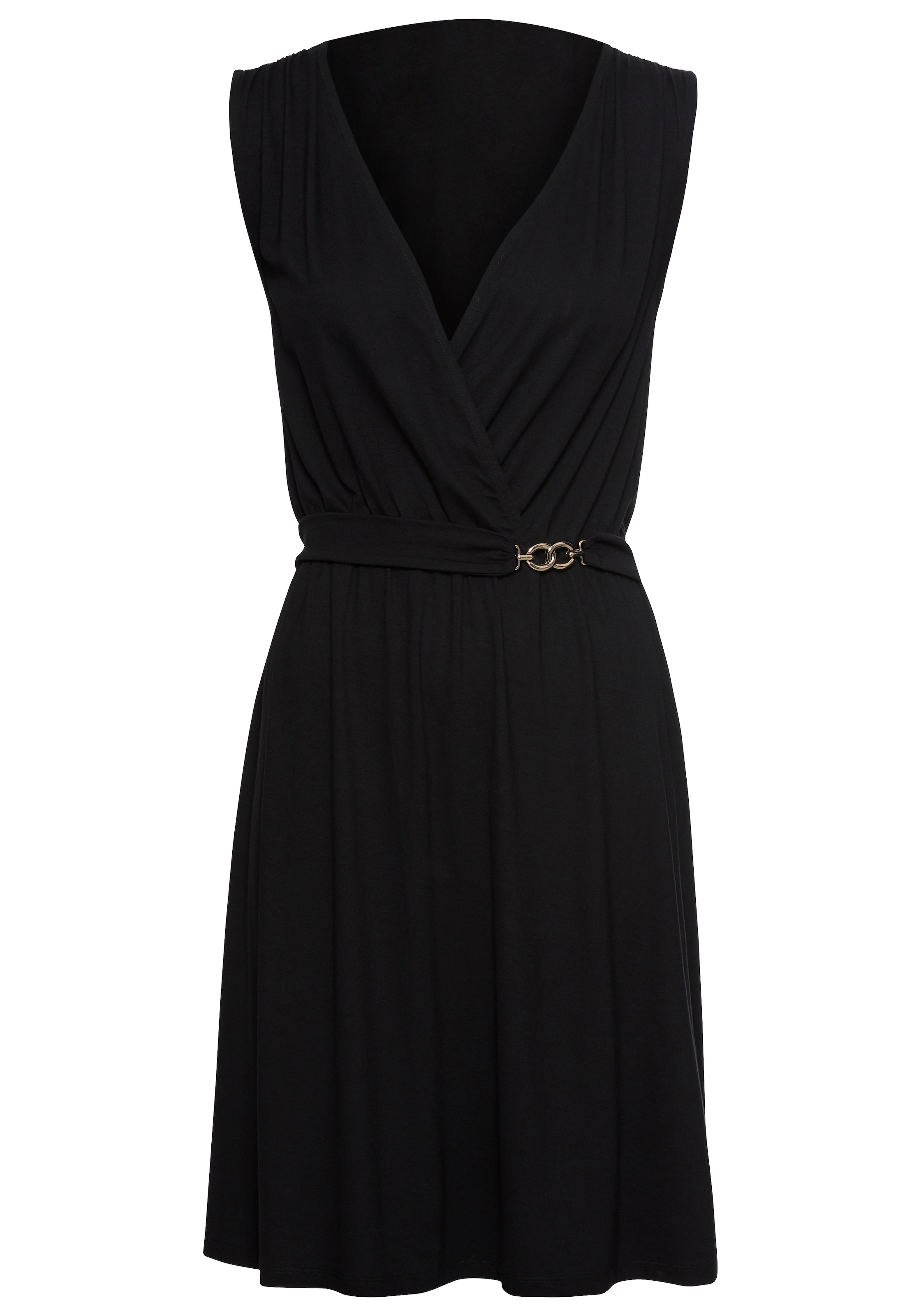 Melrose Abendkleid, kurz, feminin und tailliert, aus Jersey-Material, ärmellos